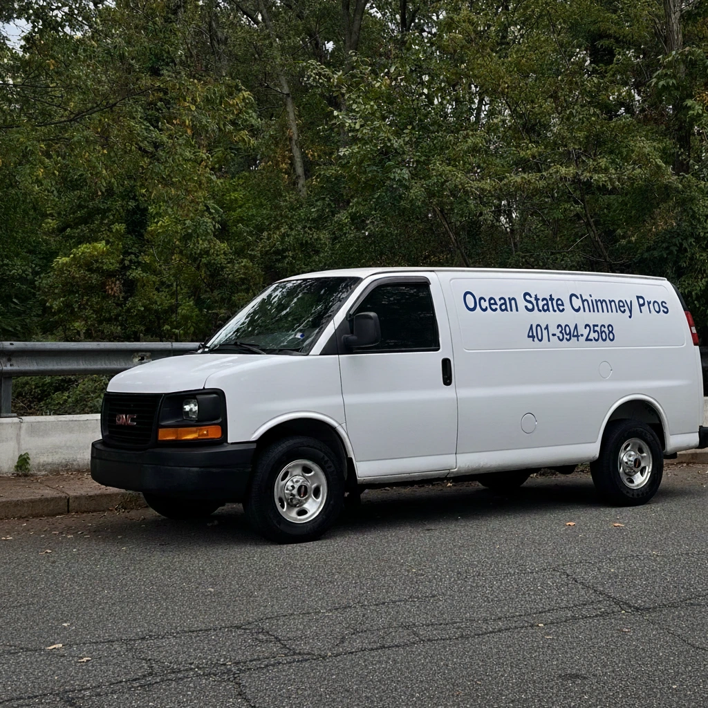 Ocean State Chimney Pros service truck